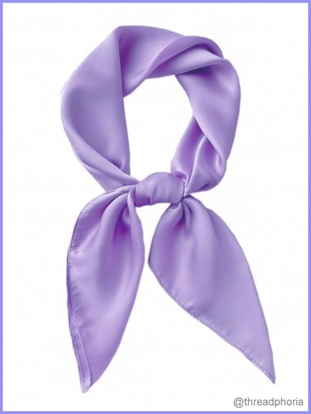 CHUNG Women Silk-Like Polyester Square Scarf 27.5in Neckerchief Headband